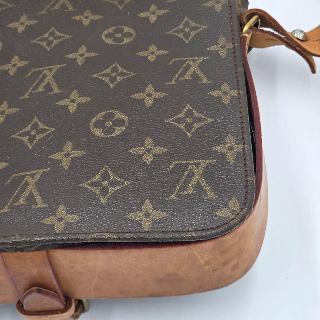 【良品】ルイ・ヴィトン モノグラム カルトシエール ブラウン ショルダーバッグ