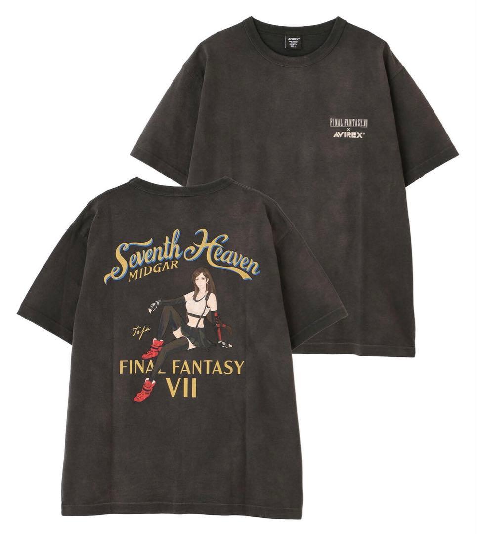 トップス L AVIREX FINAL FANTASY VII T-SHIRT TIFA