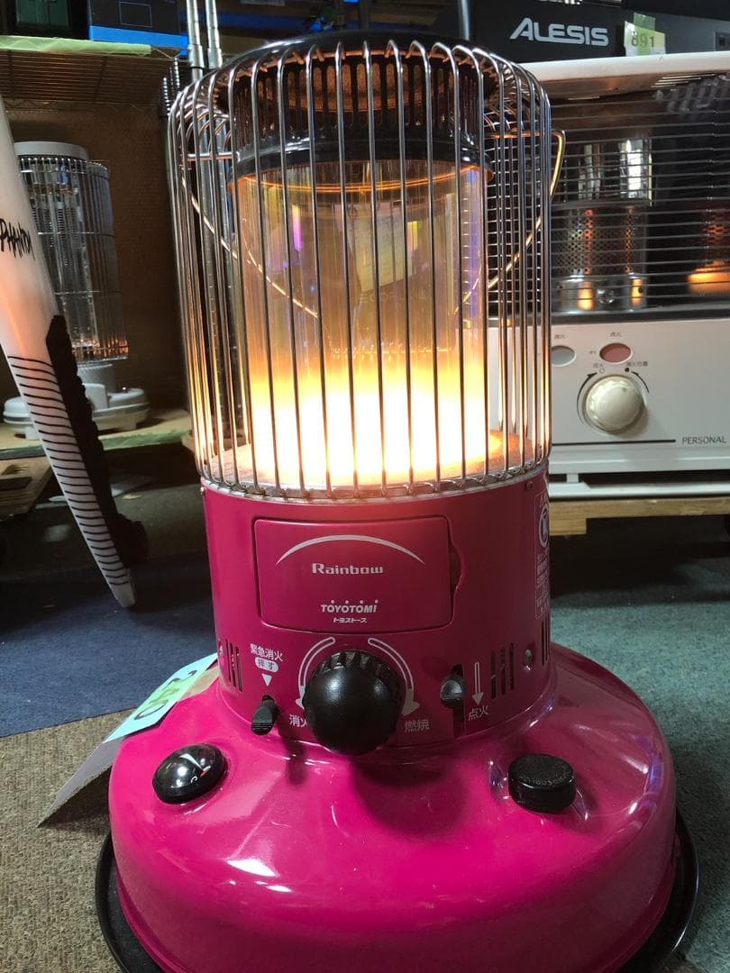 K♢240 トヨトミ 石油ストーブ Rainbow RB-25D ファインピンク