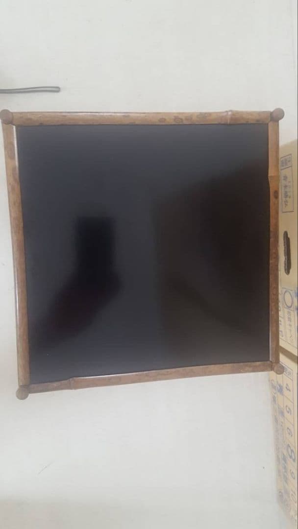 AKa7043　東京中央取扱　斑竹　煎茶棚　通せん棚　お茶棚