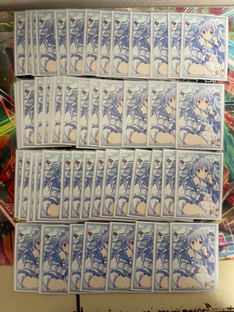 ヴァイス　ごちうさ　8門デッキ　スリーブ付