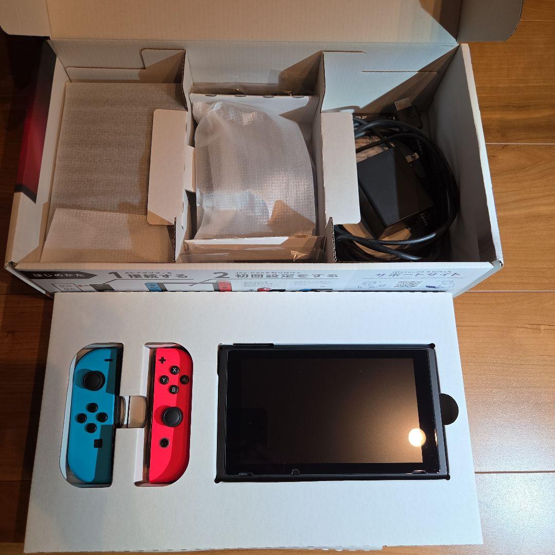 Nintendo Switch 本体(microSD 512GB+純正ケース付)