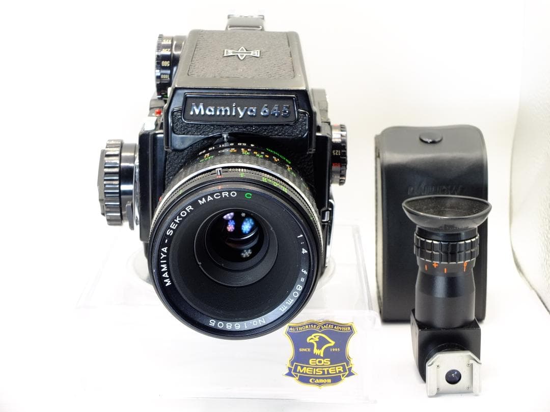 【実写確認済整備品】マミヤM645／セコールC80mmf4付