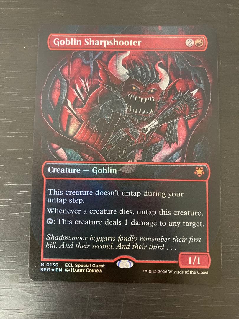 ゴブリンの名手 Goblin Sharpshooter foil 英語
