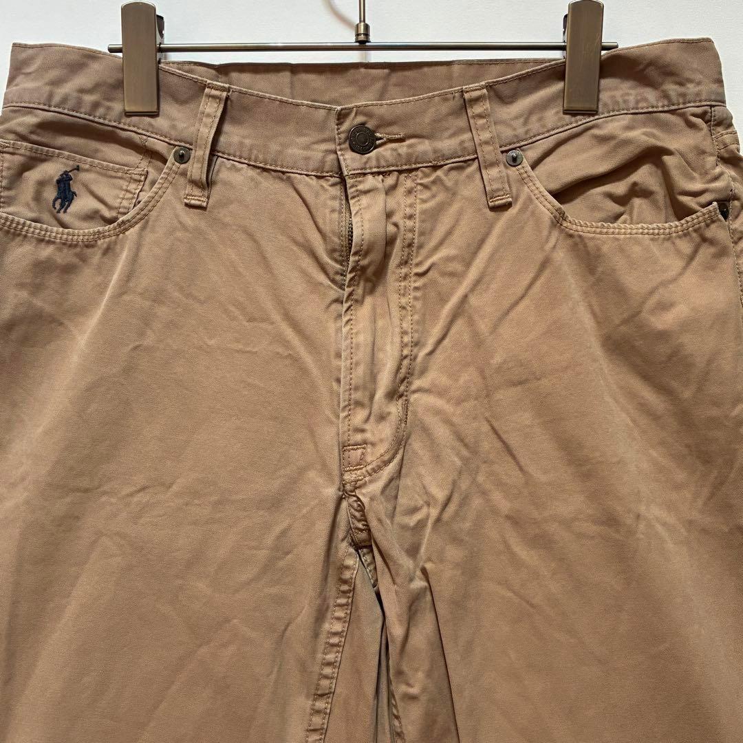 【ポロ　ラルフローレン】チノパン　ベージュ　33/32 175/86A