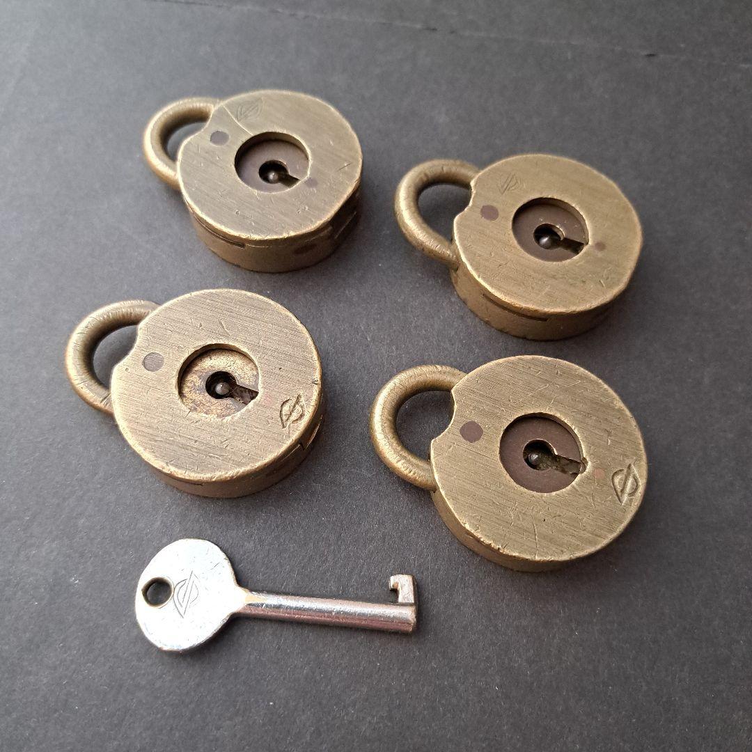 営団マーク付き南京錠 鉄道 地下鉄 封印錠