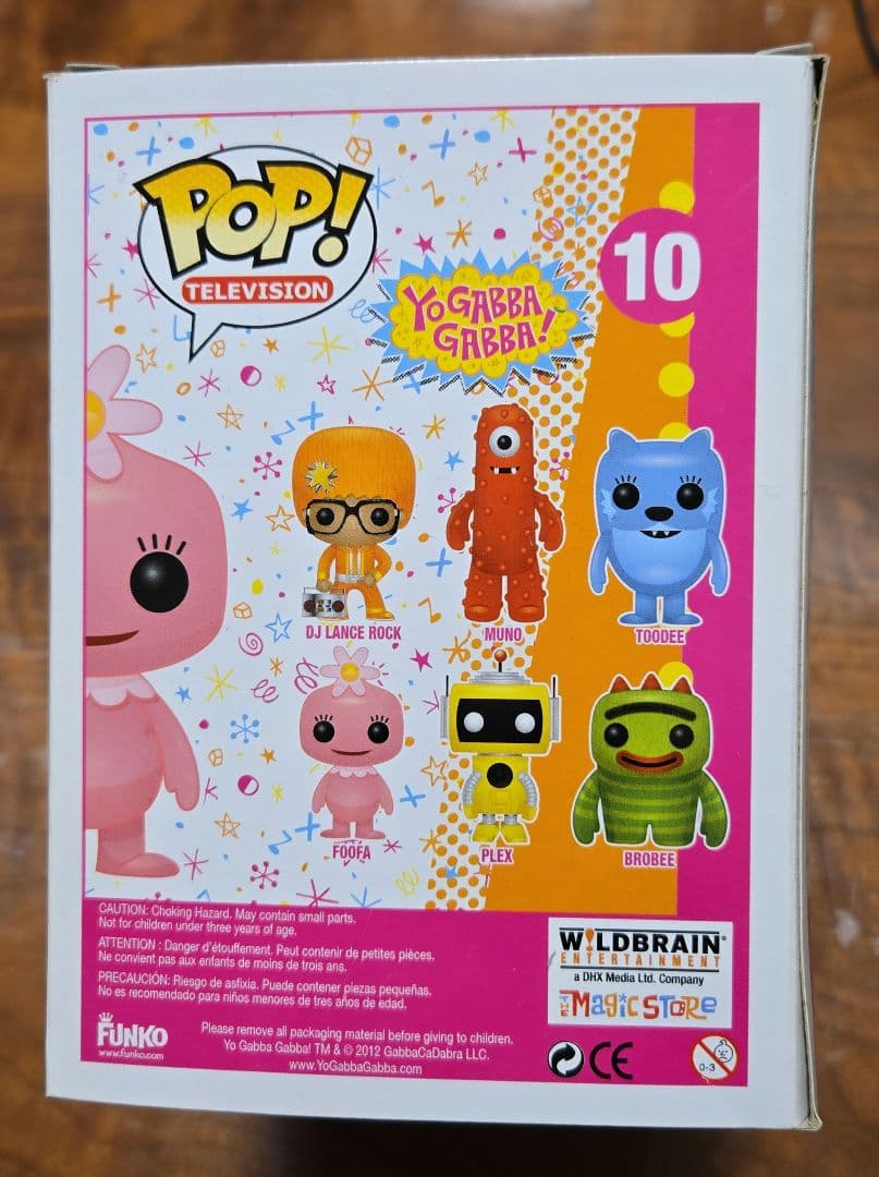 その他 Funko POP! #10 Yo Gabba Gabba! Foofa
