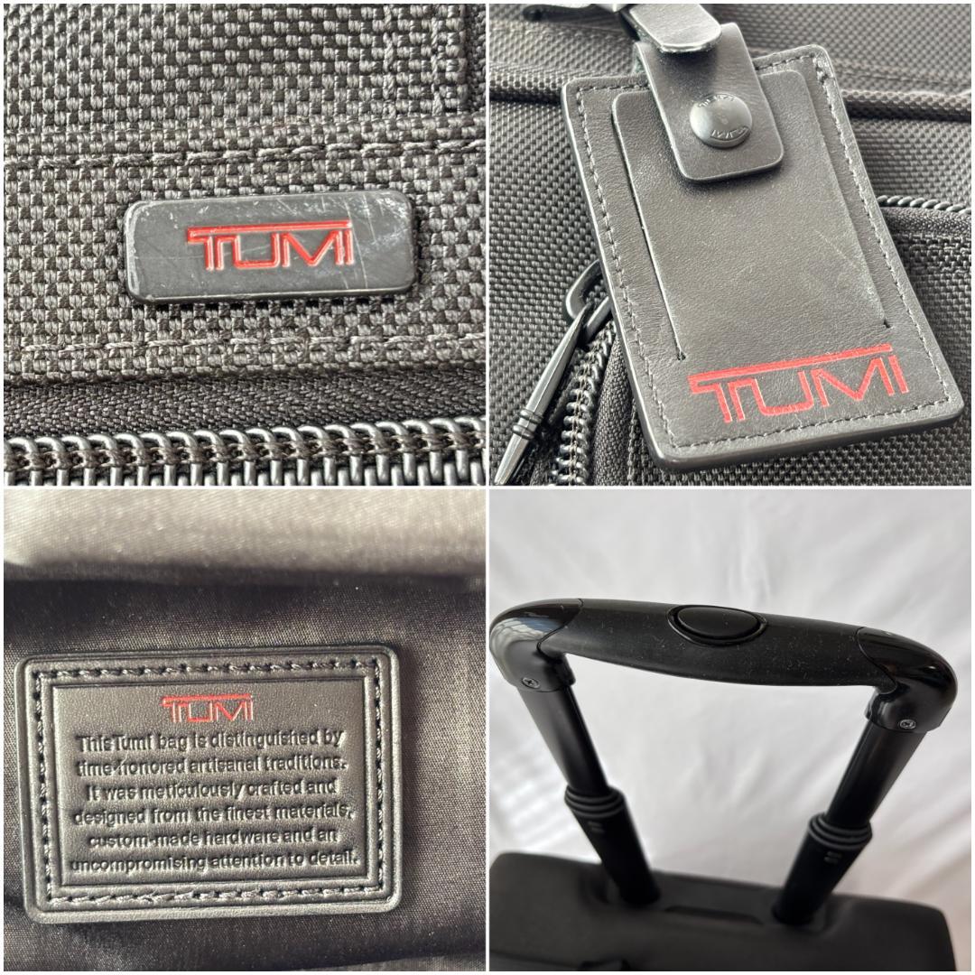 良品 トゥミ Alpha スーツケース キャリーケース クラッチバッグ 黒