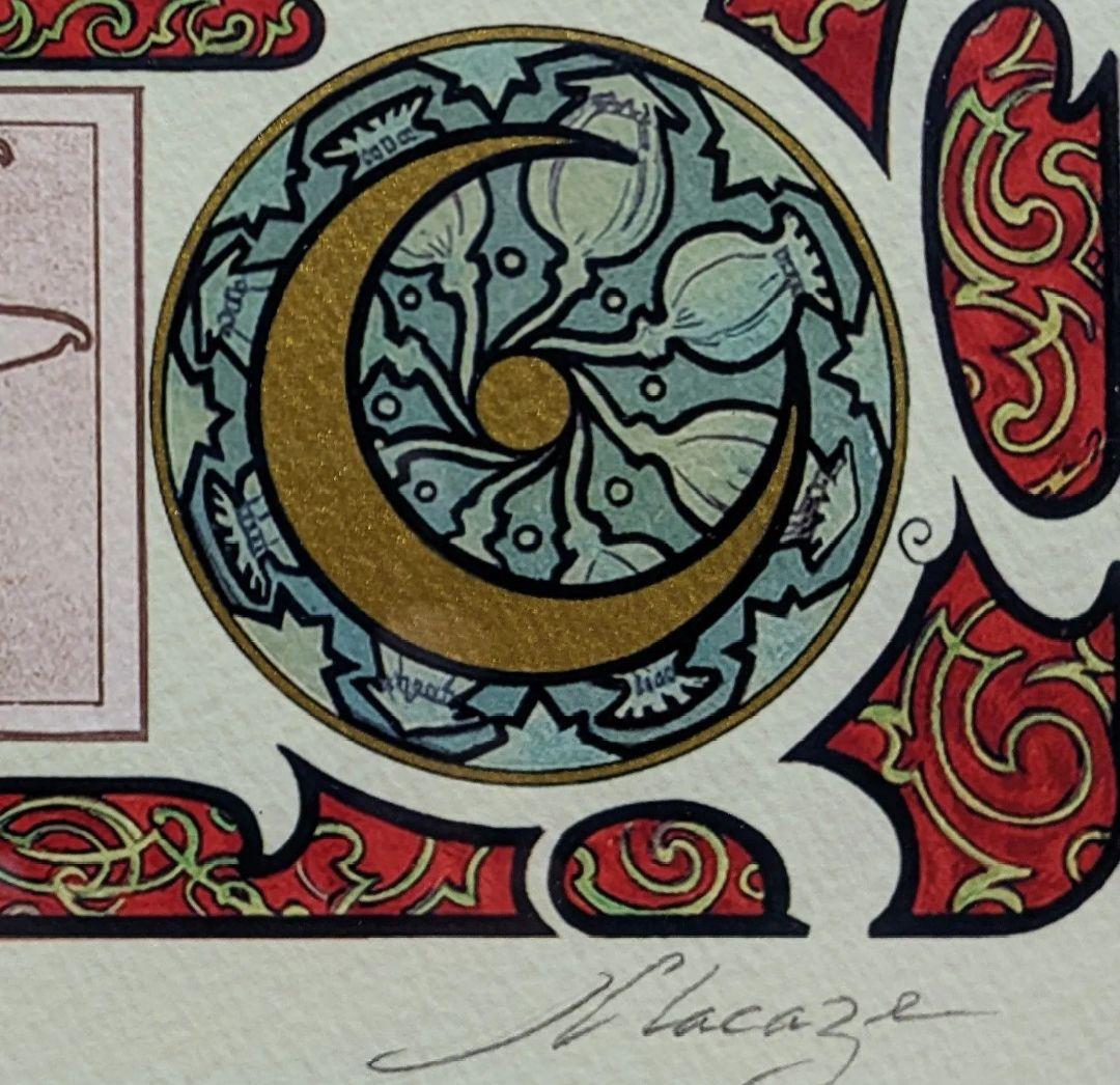 限定値下中【額付 限定部数268/300】アルフォンス・ミュシャ「ゾディアック」