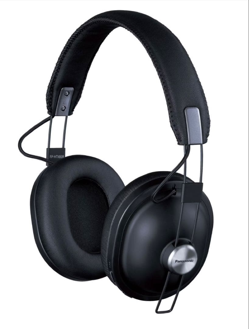 【中古】美品 Panasonic ワイヤレスヘッドホン RP-HTX80B