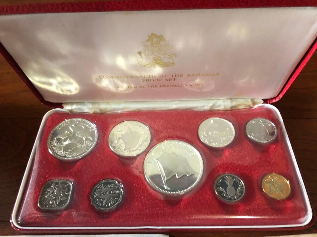 バハマ銀貨　プルーフセット 正味約90g
