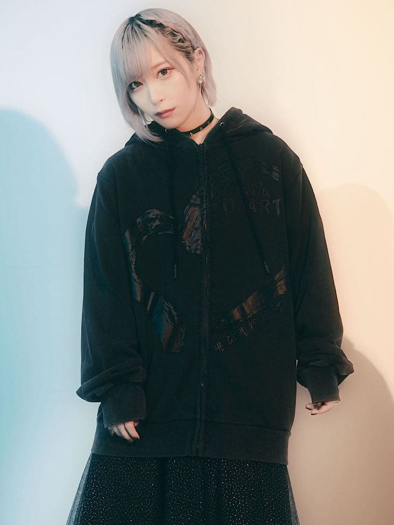 試着のみ! ReoNa HELLCATPUNKS'S HEART パーカー