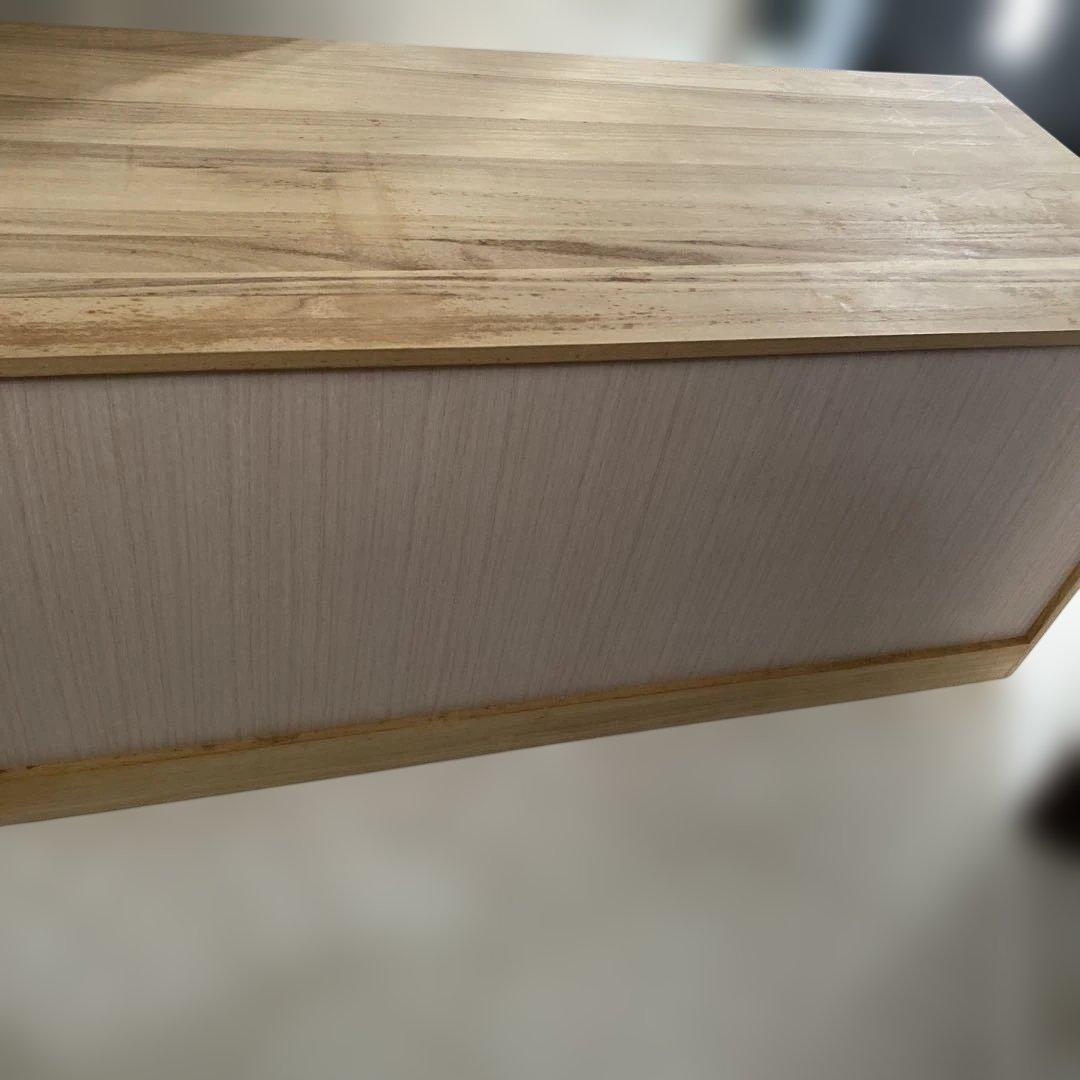 天然木製 4段タンス　桐箪笥　和装箪笥　着物