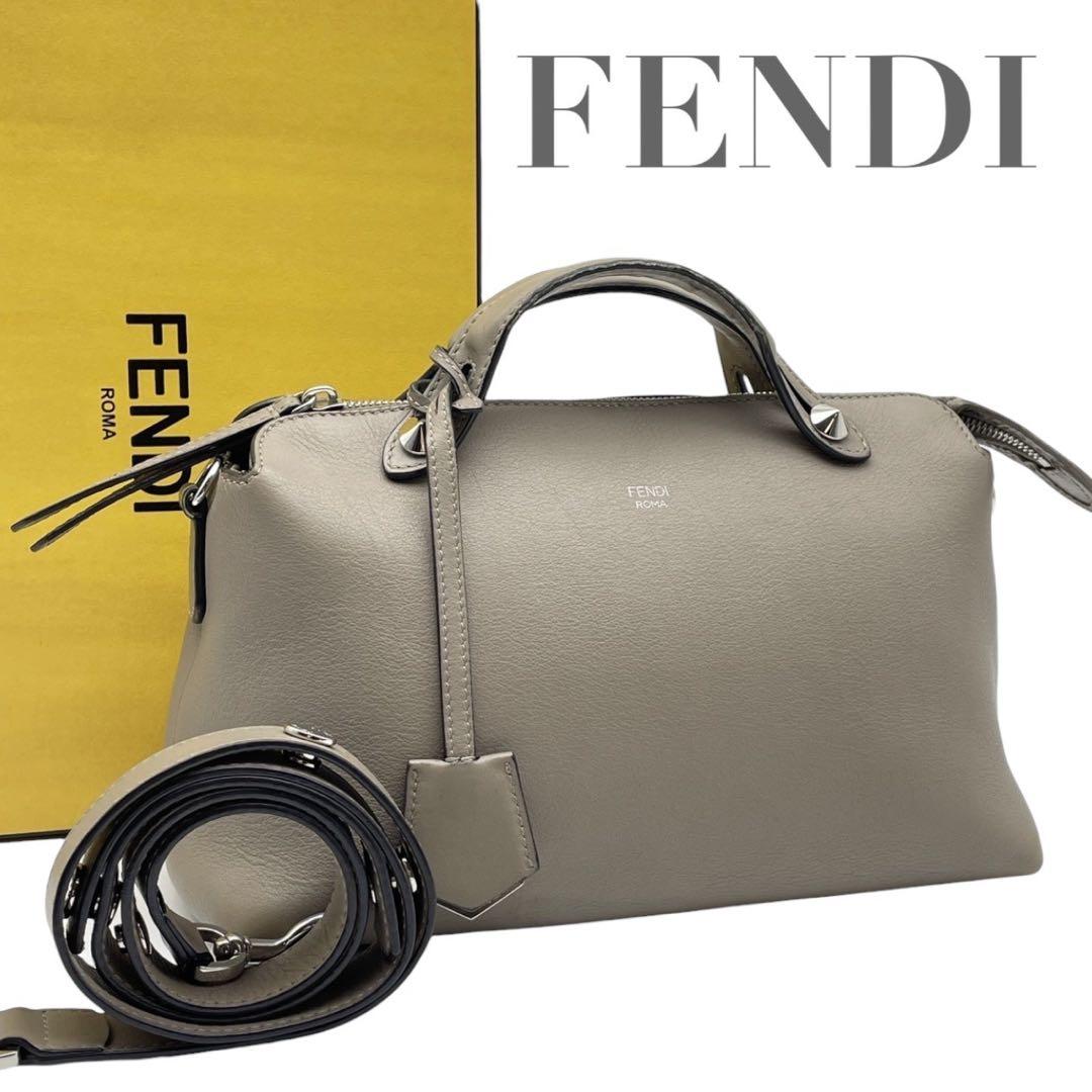 【極美品】フェンディ　バイザウェイ　ベージュ系　2way　ショルダー　5416