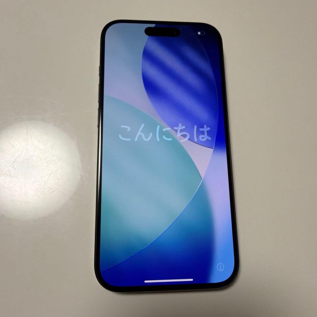 Apple iPhone 15 Pro ブラックチタニウム　256GB 箱付き