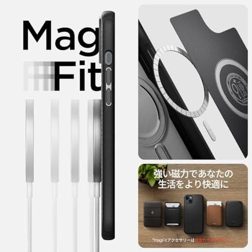 Spigen 【米軍MIL規格・Magsafe対応】iPhone14 ケース m