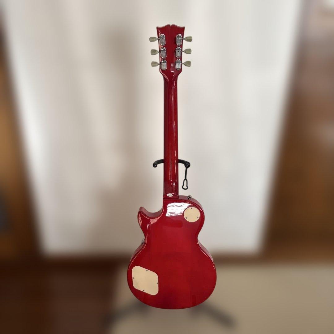 レスポールスタイル エレキギター オレンジ・レッド