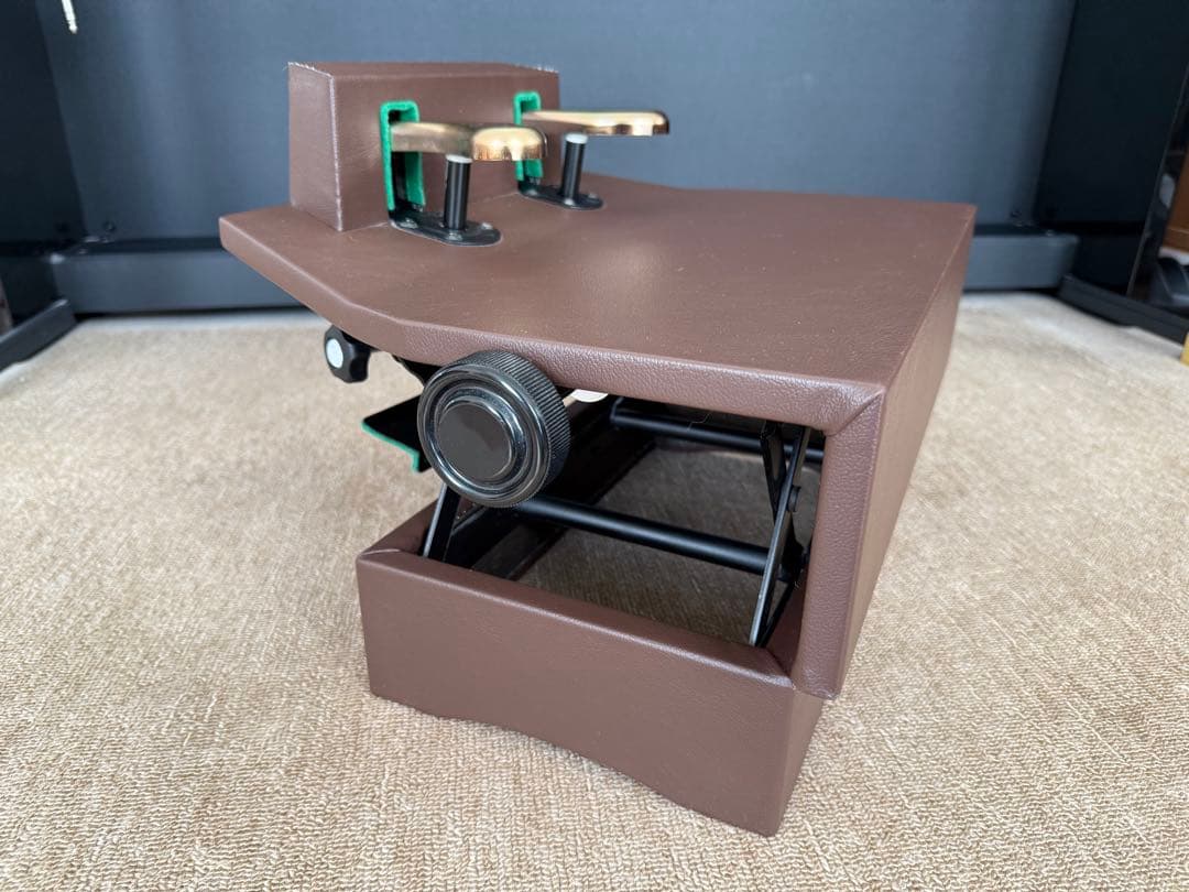 吉澤　PEACOCK ピーコックAX-100α ピアノ補助ペダル　ウォルナット