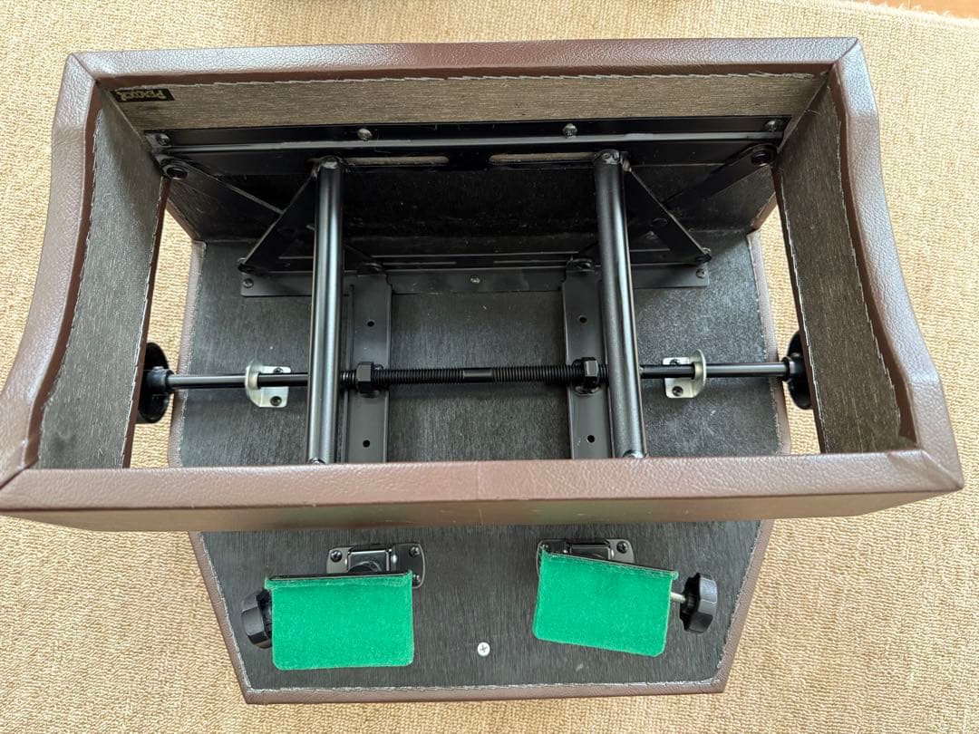 吉澤　PEACOCK ピーコックAX-100α ピアノ補助ペダル　ウォルナット