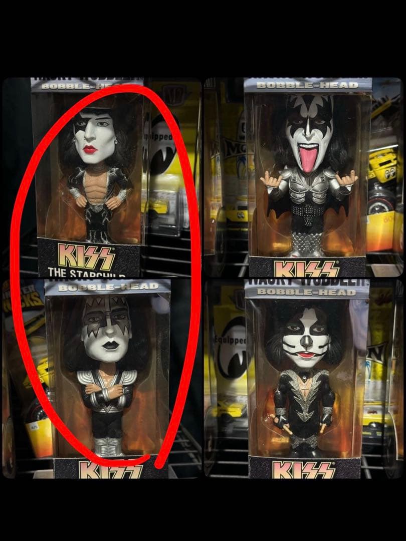 KISS ボビングヘッド 4体セット