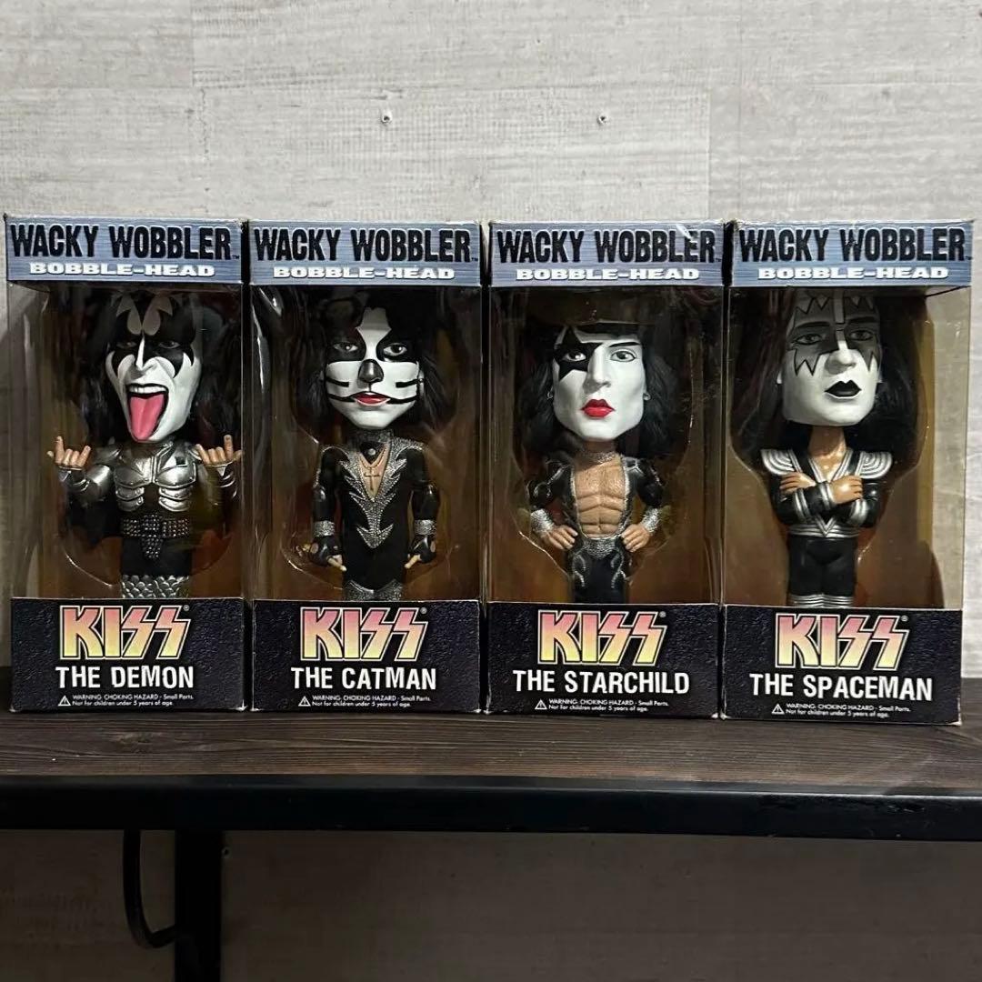 KISS ボビングヘッド 4体セット