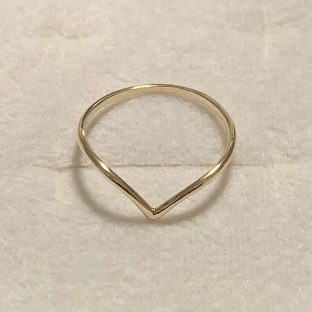 Jewel closet by L&Co./10K/ Vデザインリング/13号