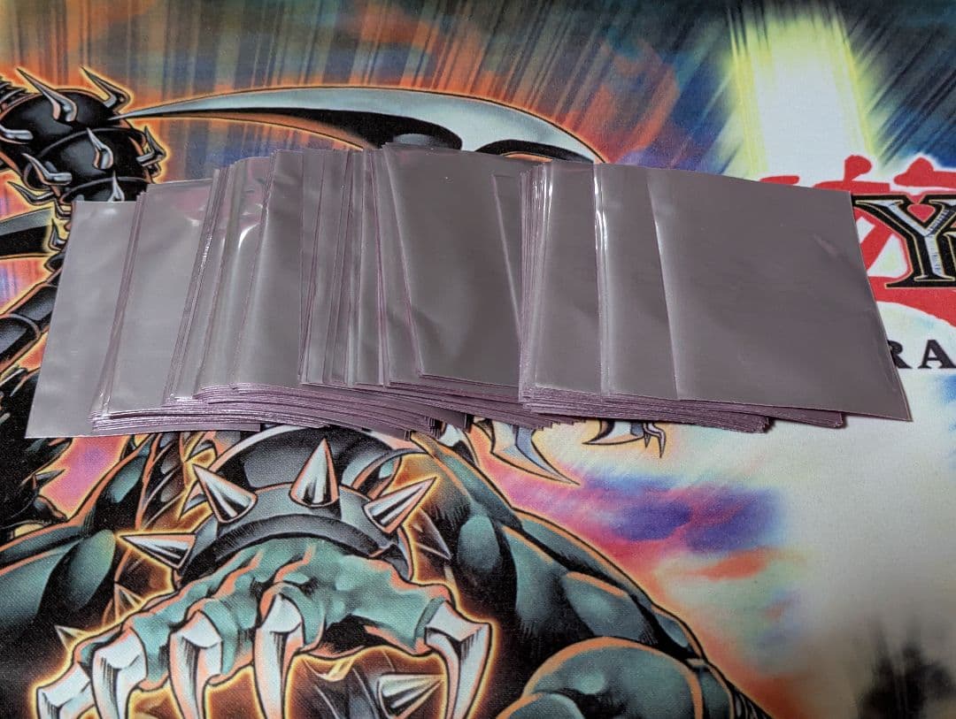 遊戯王5D's　Tin缶　スリーブ　ピンク　160枚