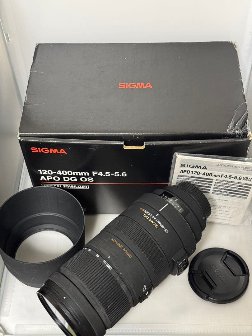 SIGMA 120-400mm F4.5-5.6 APO DG OS ジャンク