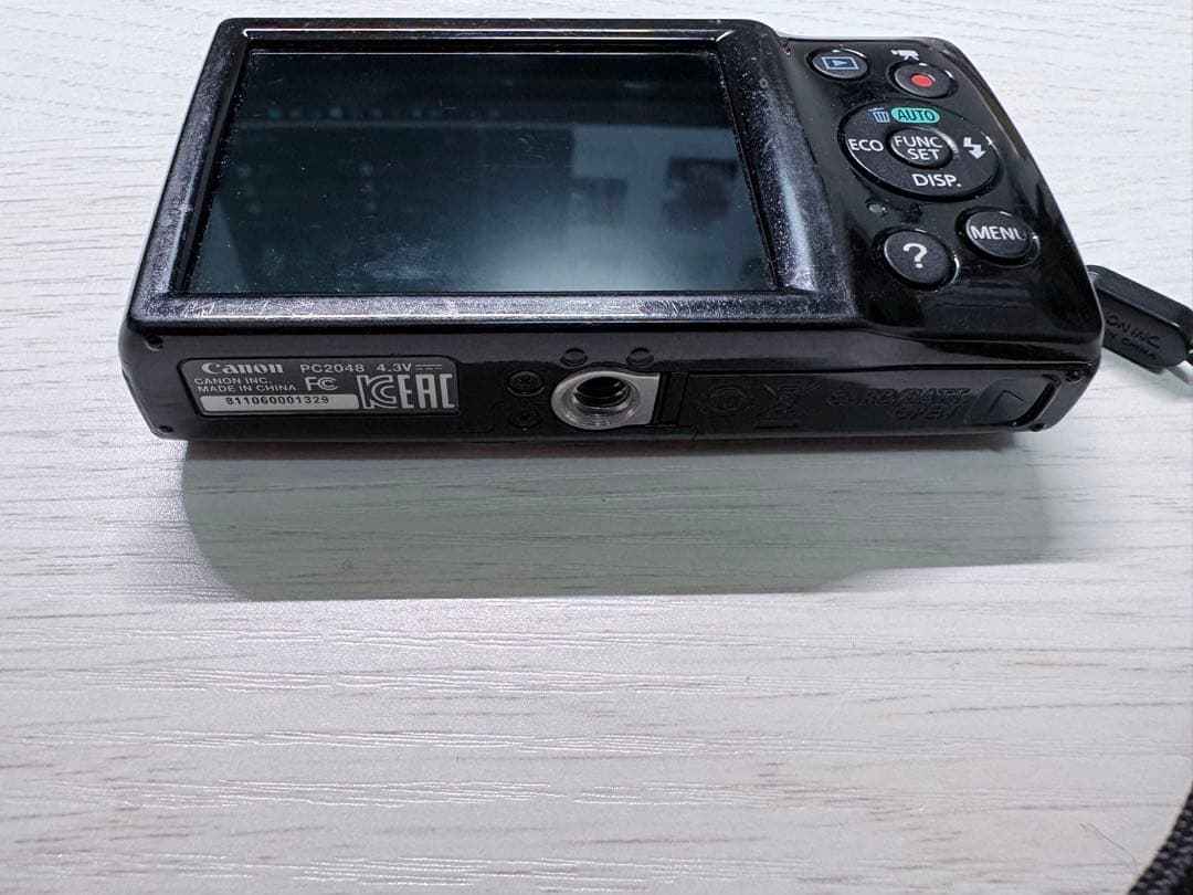 Canon IXY120コンパクトデジタルカメラ(ブラック)