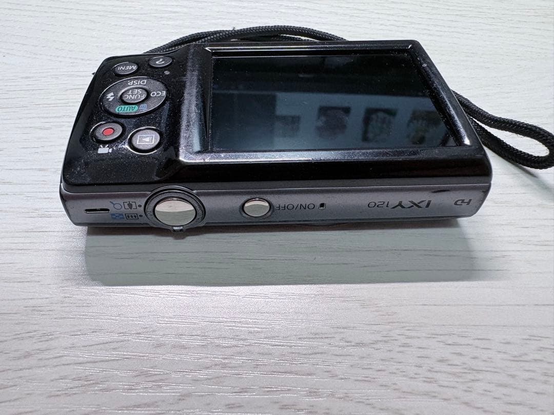 Canon IXY120コンパクトデジタルカメラ(ブラック)
