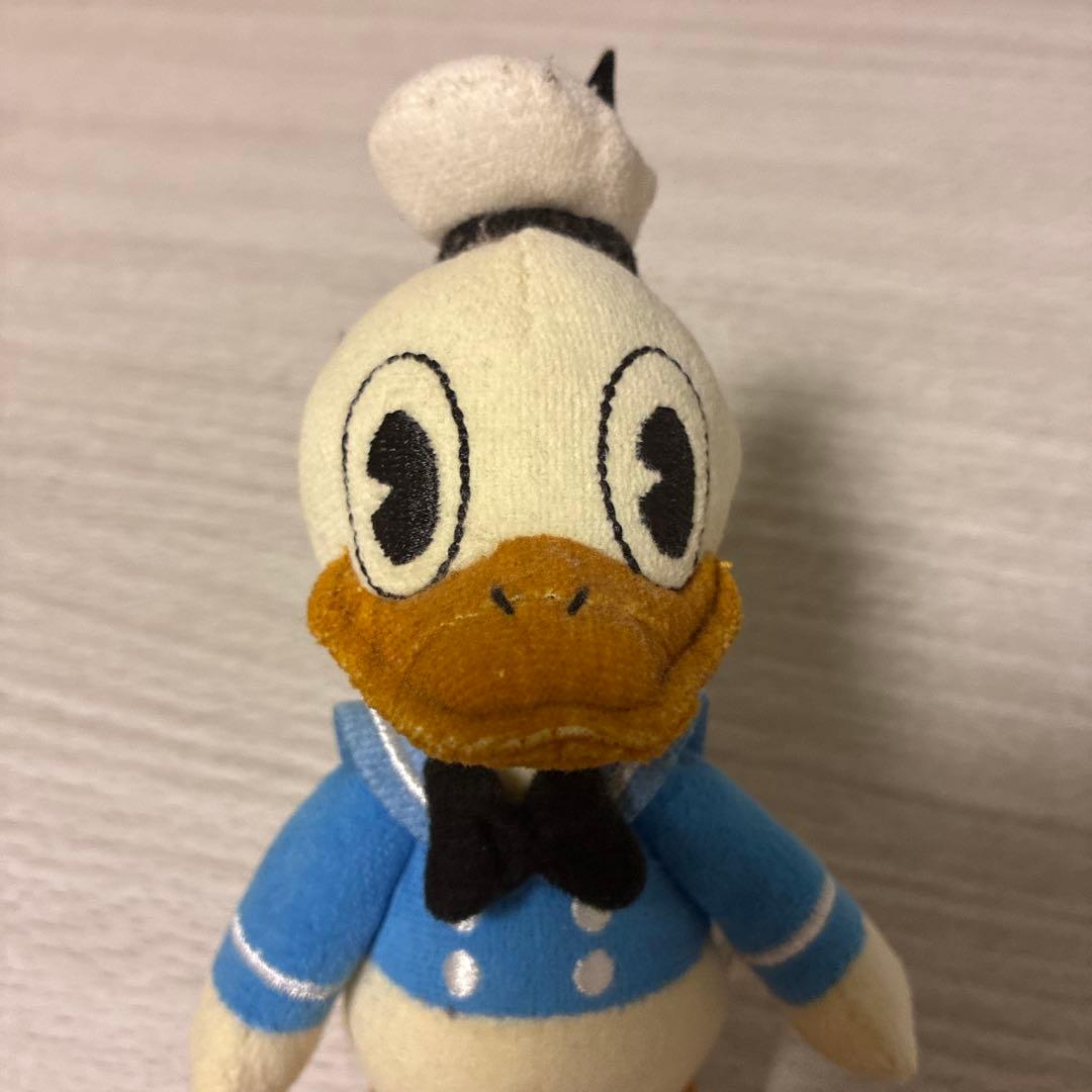 【美品】ドナルドダック ヴィンテージ風マスコット約15cm