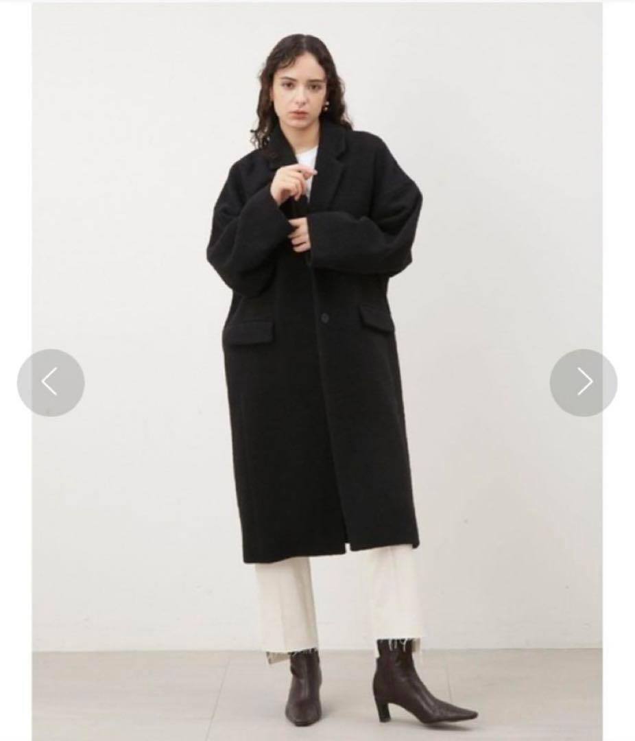 【Mila Owen】ウールコクーンチェスターコート　ミラオーウェン