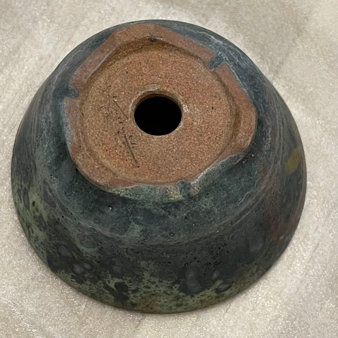 盆栽鉢 ミニ盆栽 鉢 豆盆栽 骨董品 陶芸品