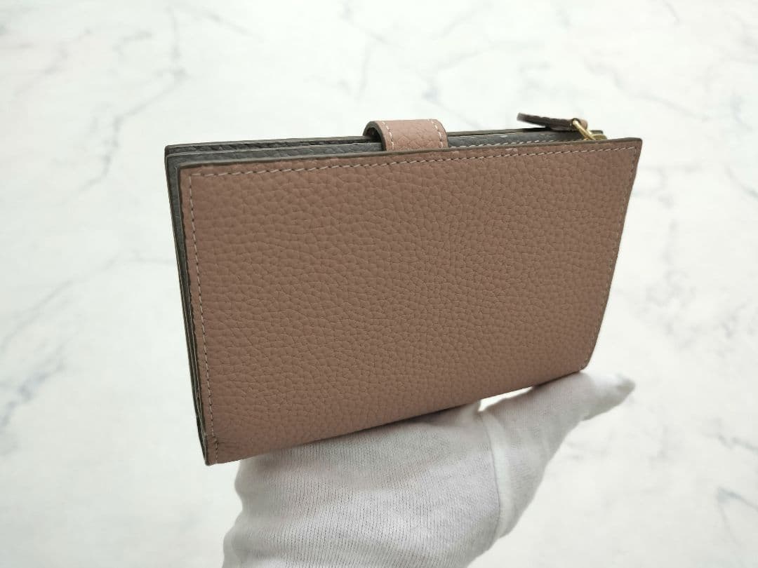 【ホリデー限定】数量限定 BONAVENTURA 二つ折り財布 くすみピンク