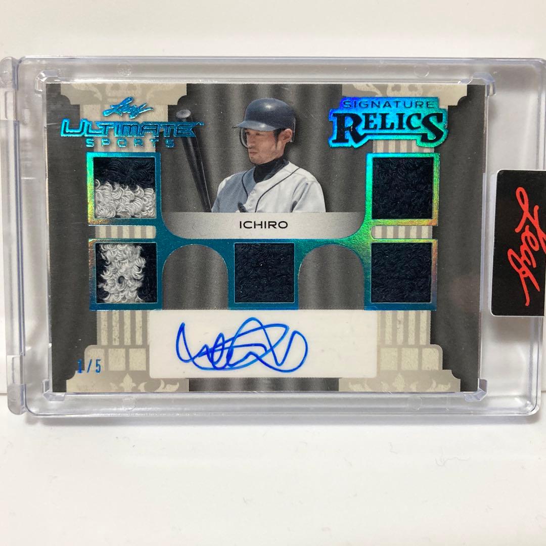イチロー 直筆サイン 限定5枚 2024 leaf ファーストナンバー