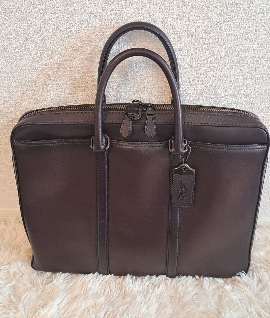 【値下げしました】COACH コーチ メトロポリタン スリムブリーフ