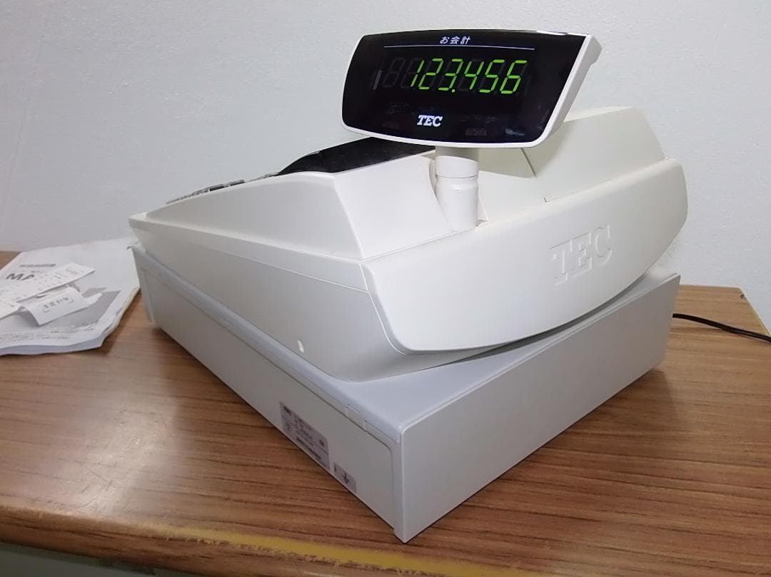 設定無料 5部門　軽減税率対応 MA-550 レジスター 250602