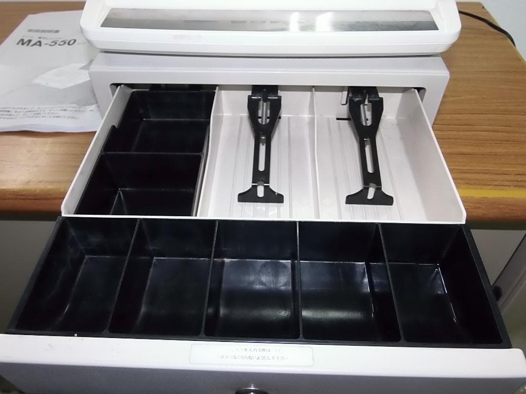 設定無料 5部門　軽減税率対応 MA-550 レジスター 250602