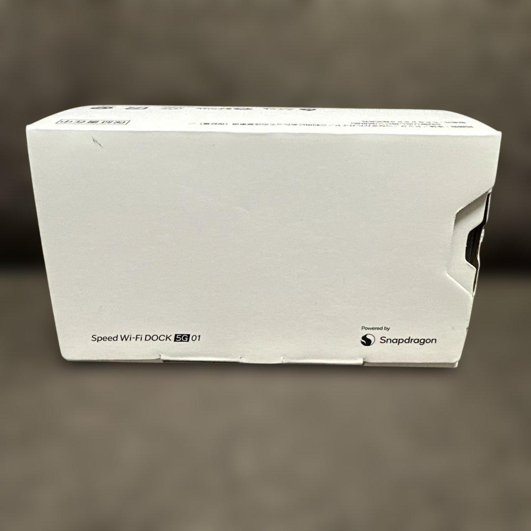 Speed Wi-Fi DOCK 5G 01 ブラック