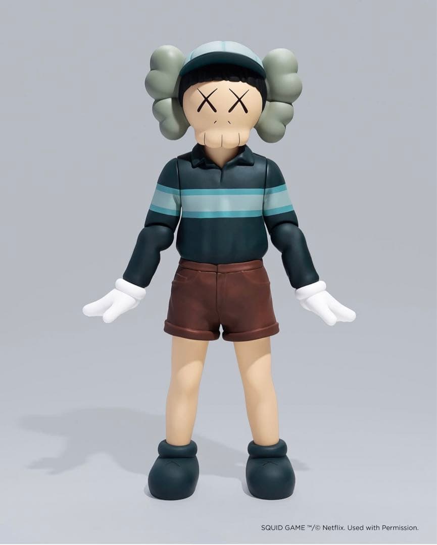 kaws チョルス Chul-Su Figure Coloured イカゲーム