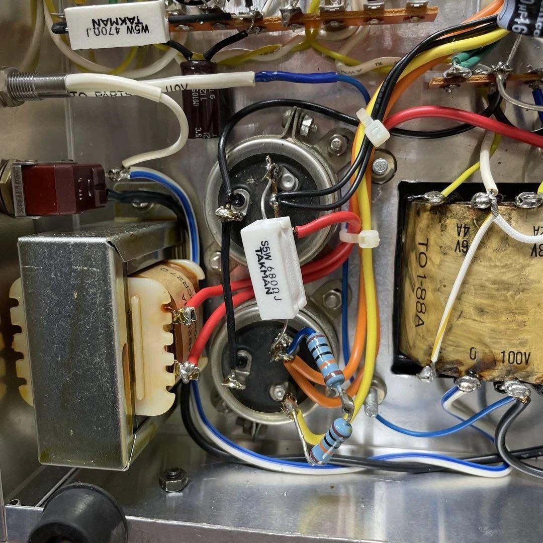 自作真空管アンプ