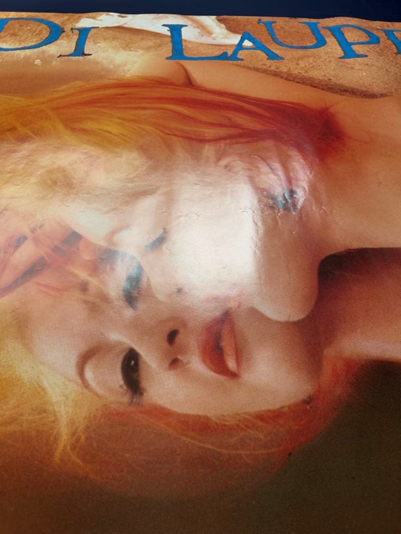 ☆Cyndi Lauper☆超特大駅貼りサイズB0ポスター☆1986年☆当時物☆