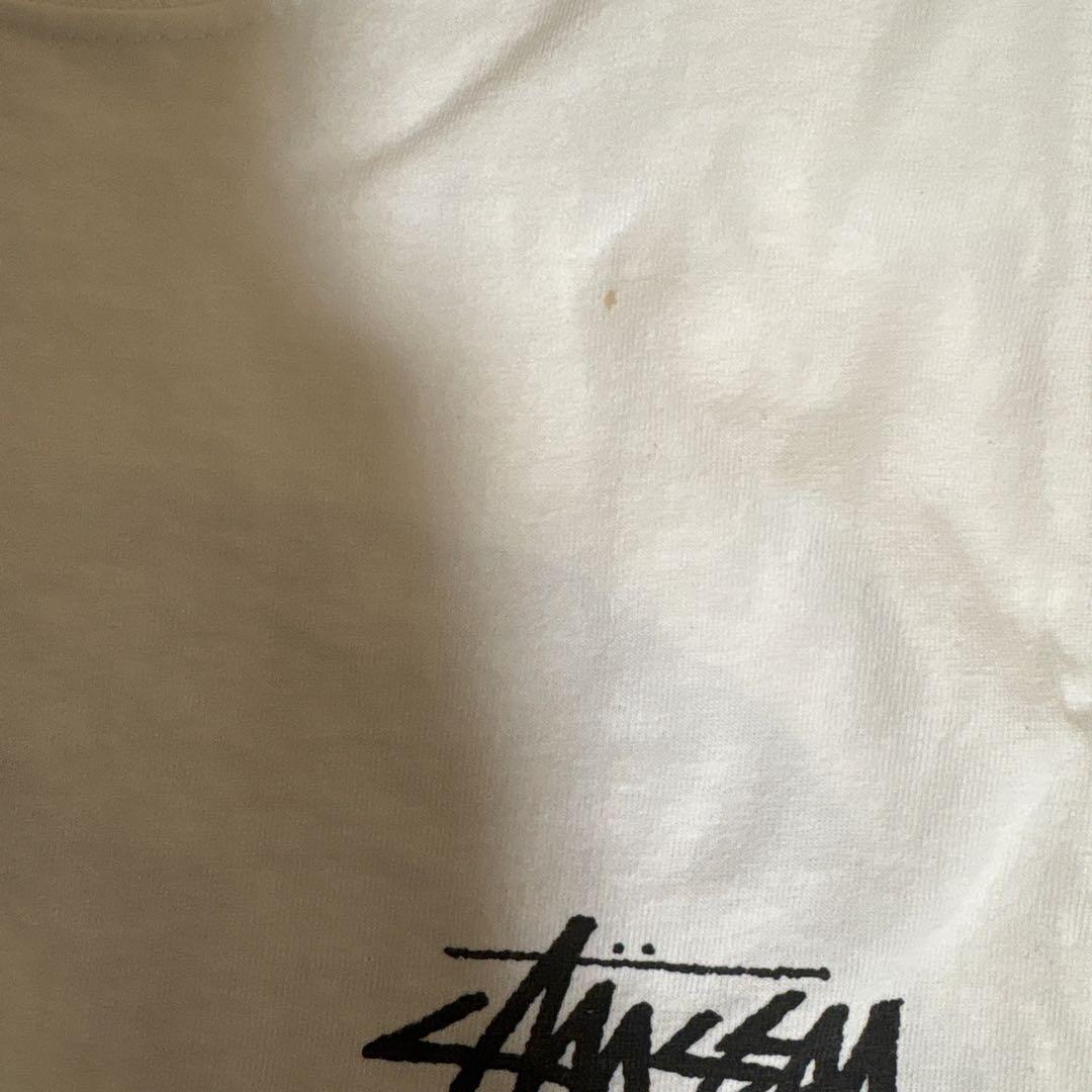 STUSSY ステューシー チェリー リラックス tシャツ ホワイト