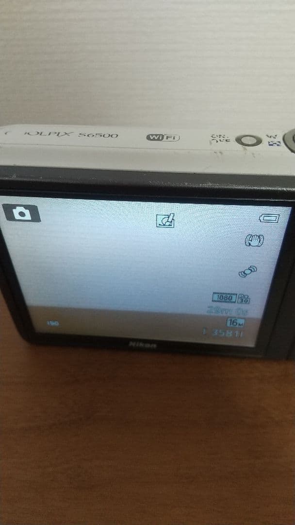 Nikon COOLPIX S6500　ホワイト（動作確認済み）
