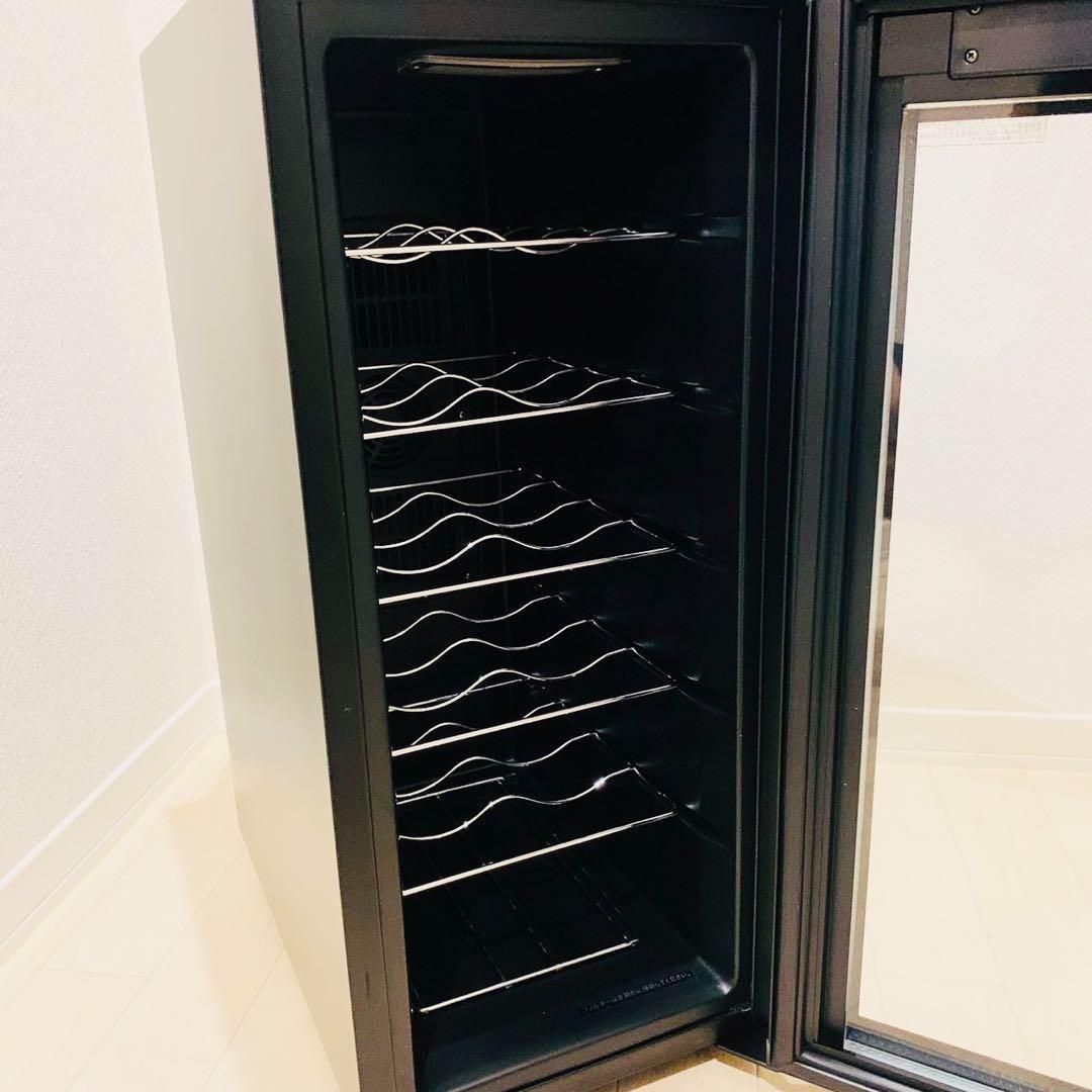 電子　ミニワインクーラー　WCE-12B 40L 12本
