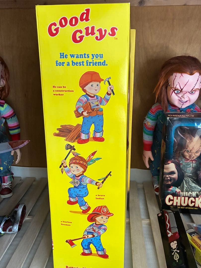 チャイルド・プレイ チャッキー 等身大 グッドガイ トリックオアトリートスタジオ