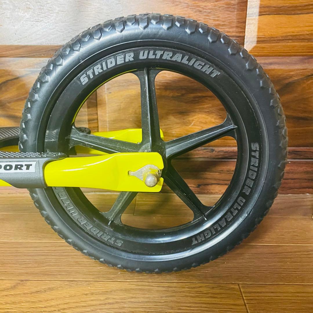 超美品 希少色 STRIDER SPORTS ストライダー スポーツ イエロー