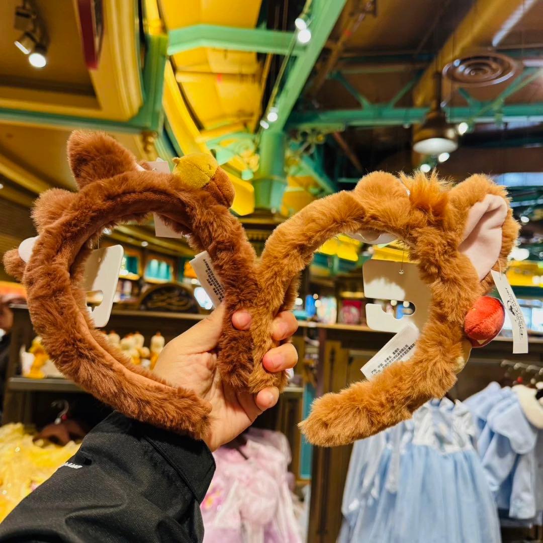 上海ディズニー　チップアンドデール　カチューシャセット