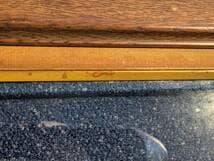 【模写】絵画　堂本印象　日本画　扇面画　白花と秋草　気品漂う一作　X107