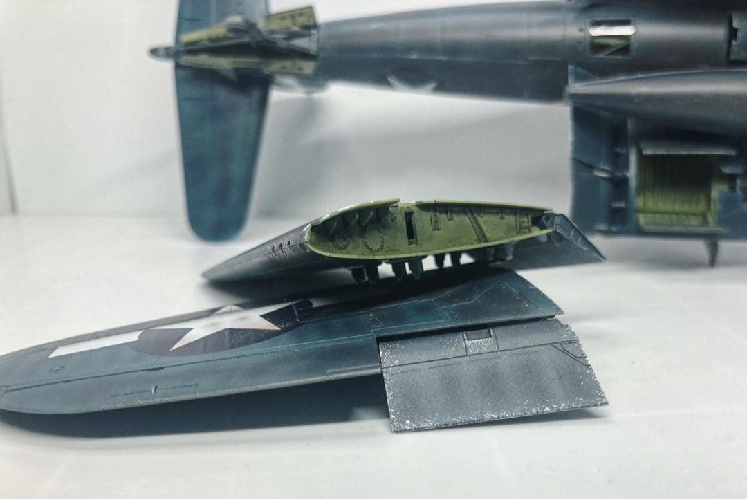 海賊プラモデル屋完成品】TAMIYA 1/48 F4U-1D完成品